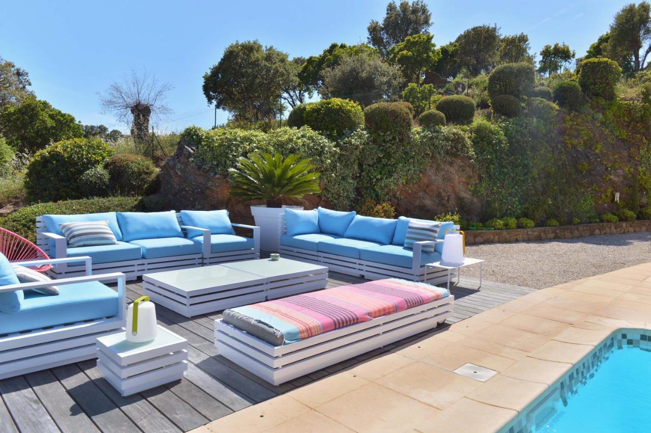 Villa Jucanos - Vue Mer Panoramique Golfe De St-Tropez キャバレール・シュル・メール エクステリア 写真
