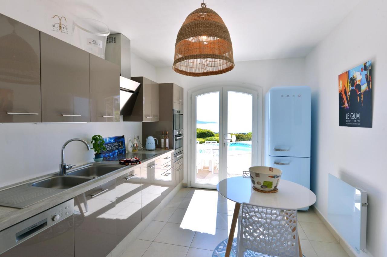 Villa Jucanos - Vue Mer Panoramique Golfe De St-Tropez キャバレール・シュル・メール エクステリア 写真