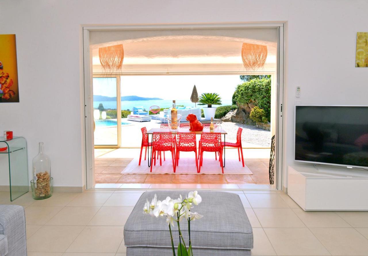 Villa Jucanos - Vue Mer Panoramique Golfe De St-Tropez キャバレール・シュル・メール エクステリア 写真