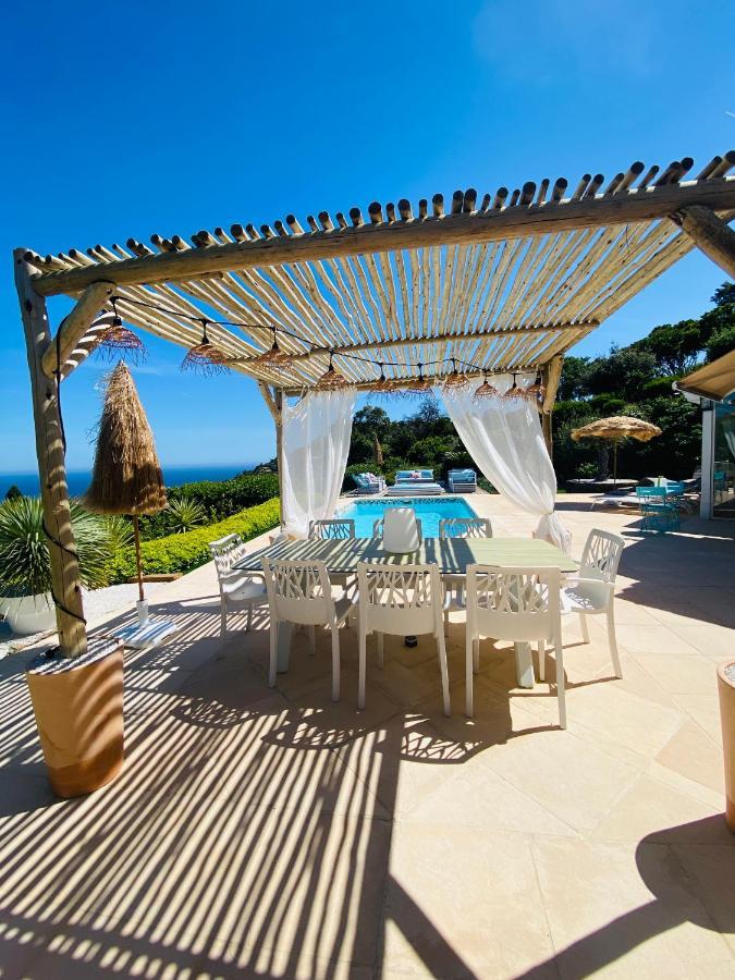 Villa Jucanos - Vue Mer Panoramique Golfe De St-Tropez キャバレール・シュル・メール エクステリア 写真